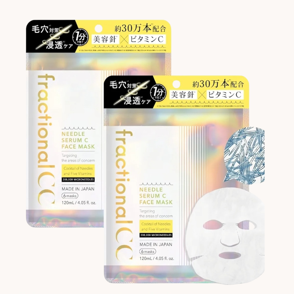 Fractional CC Needle Mask C Vitamin C + Glutathione