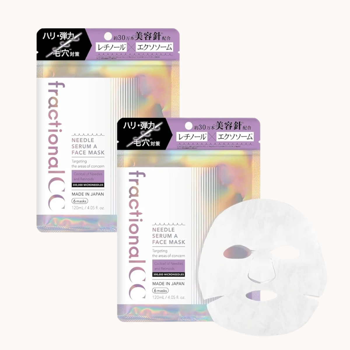 Fractional CC Needle Mask  Retinol + PDRN + Exosome