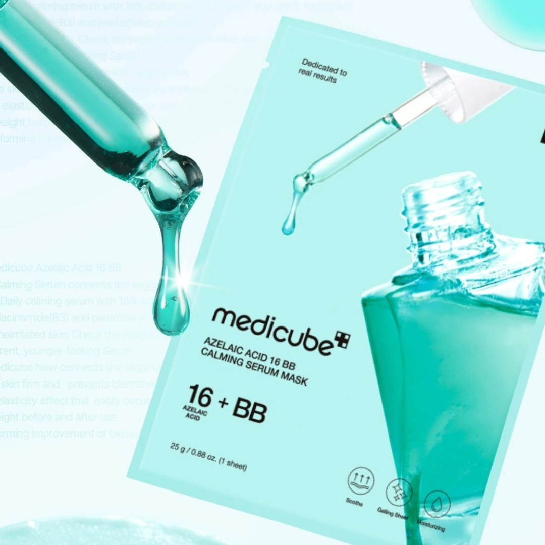MEDICUBE Azelaic Acid 16 BB Calming Serum Mask