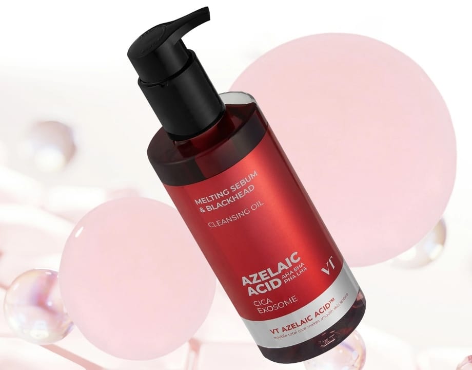 VT AZ Care Cleansing Oil Azelaic Acid Whitehead & Blackhead Care Exfoliation